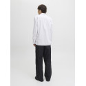 JACK & JONES Oxford Detail L/S Skjorte - Hvid