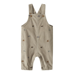 NAME IT BABY Ryan Fløjls Overalls 9500 - Island Fossil