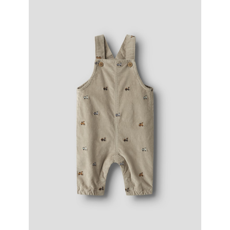 NAME IT BABY Ryan Fløjls Overalls 9500 - Island Fossil