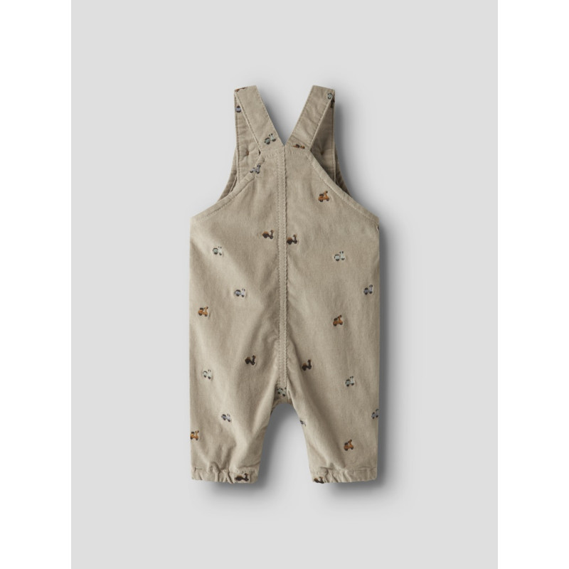 NAME IT BABY Ryan Fløjls Overalls 9500 - Island Fossil