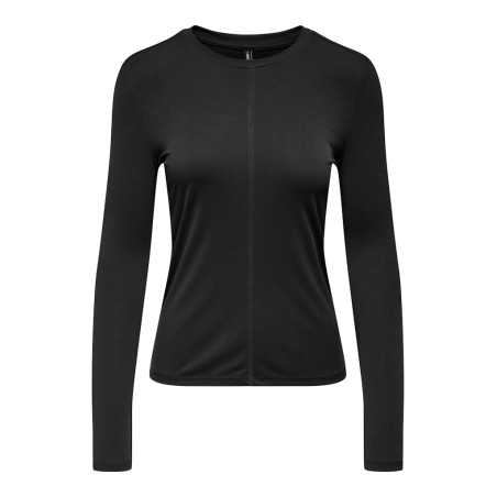 ONLY Free Rib Bluse - Sort