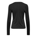 ONLY Free Rib Bluse - Sort