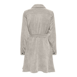 JDY Ulla Ohio L/S Kjole - Pumice Stone