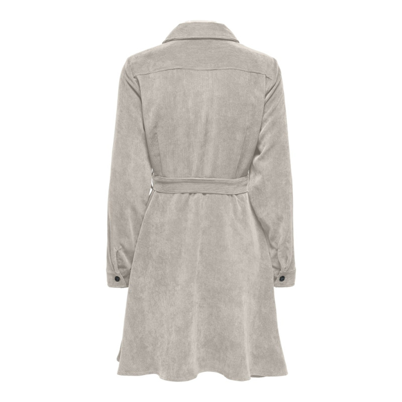 JDY Ulla Ohio L/S Kjole - Pumice Stone