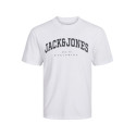 JACK & JONES Junior Caleb Varsity T-shirt - Hvid