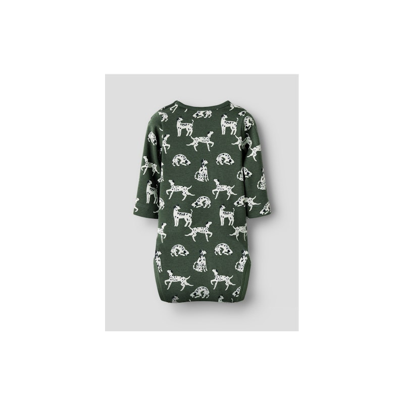 NAME IT BABY Kian Bodystocking - Deep Forest / Cloud Dancer