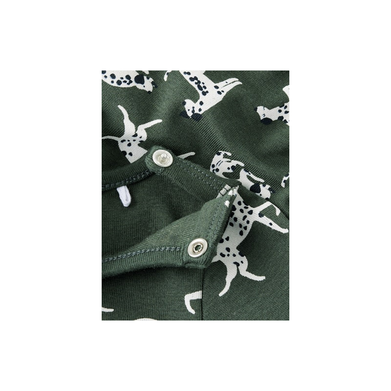 NAME IT BABY Kian Bodystocking - Deep Forest / Cloud Dancer