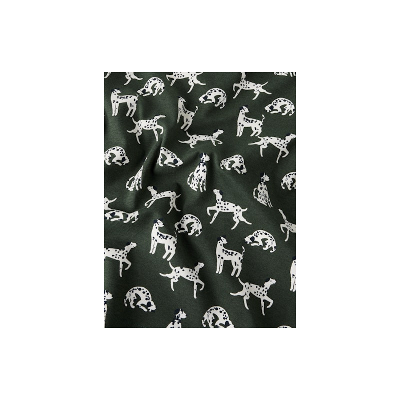 NAME IT MINI Kian Bluse - Deep Forest / Cloud Dancer