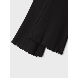 NAME IT KIDS Nakal Bootcut Leggings - Sort
