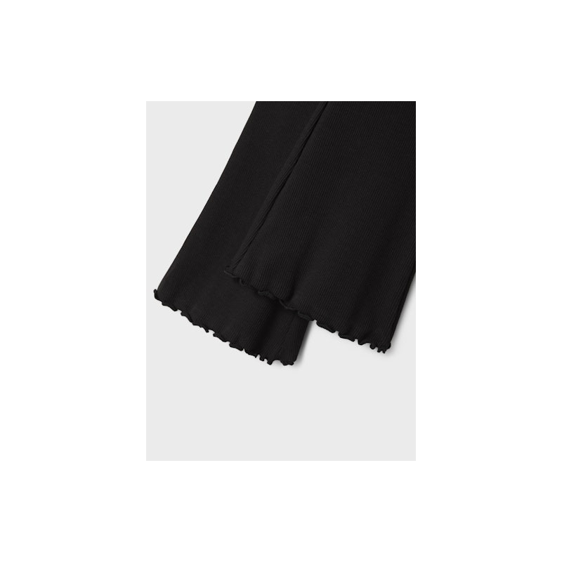 NAME IT KIDS Nakal Bootcut Leggings - Sort