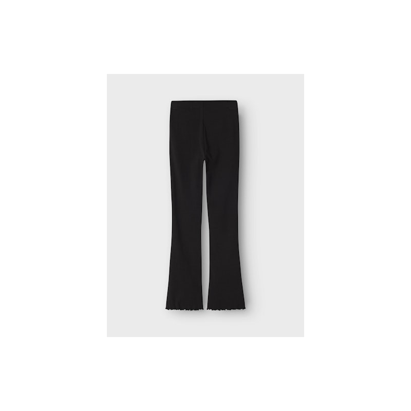 NAME IT KIDS Nakal Bootcut Leggings - Sort