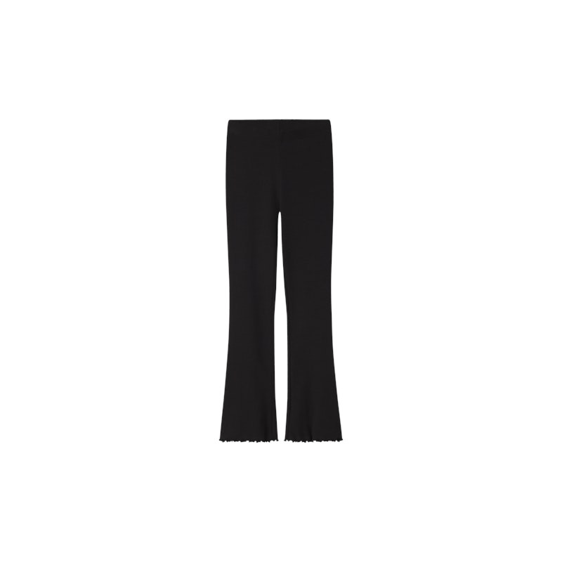 NAME IT KIDS Nakal Bootcut Leggings - Sort