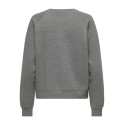 JDY Lena L/S Sweatshirt - Medium Grey Melange
