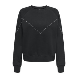 JDY Lena L/S Sweatshirt - Sort