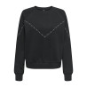 JDY Lena L/S Sweatshirt - Sort