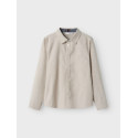 NAME IT KIDS Newsa L/S Skjorte - Pure Cashmere