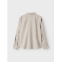 NAME IT KIDS Newsa L/S Skjorte - Pure Cashmere