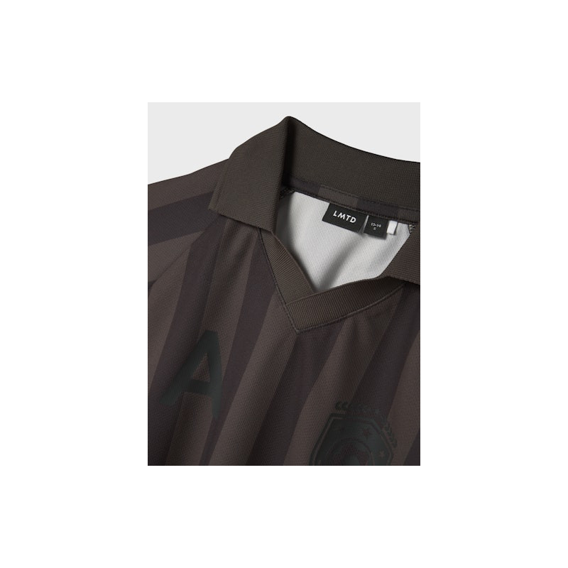 LMTD Naclub Football Polo - Chocolate Brown