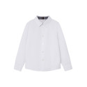 NAME IT Kids Newsa L/S Skjorte - Bright White