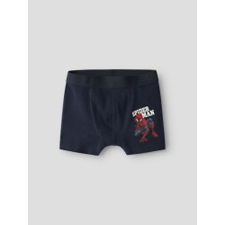 NAME IT MINI Ovile Spiderman 2-pak Boxershorts - Navy Blazer / Flint Stone