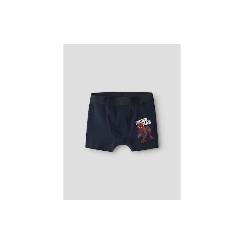 NAME IT MINI Ovile Spiderman 2-pak Boxershorts - Navy Blazer / Flint Stone