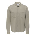 ONLY & SONS Mark Overshirt - Vintage Khaki