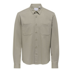 ONLY & SONS Mark Overshirt - Vintage Khaki