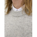 JACK & JONES Soho Ollie Strik Sweater - Light Grey Melange