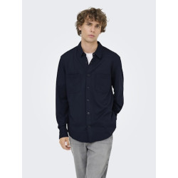 ONLY & SONS Mark Overshirt - Night Sky