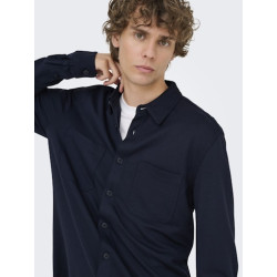 ONLY & SONS Mark Overshirt - Night Sky