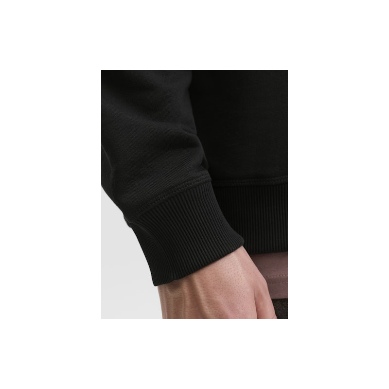 JACK & JONES Norrebro Broderet Sweatshirt - Sort
