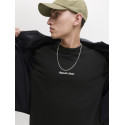 JACK & JONES Norrebro Broderet Sweatshirt - Sort