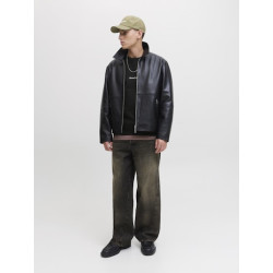 JACK & JONES Norrebro Broderet Sweatshirt - Sort