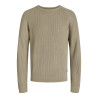 JACK & JONES Pannel Strik Sweater - Crockery