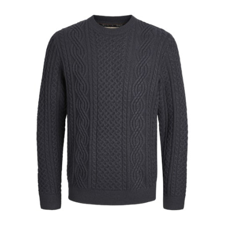 JACK & JONES Sean Kabelstrik Pullover - Dark Navy