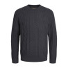 JACK & JONES Sean Kabelstrik Pullover - Dark Navy