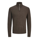 JACK & JONES Emil Strik Pullover - Mulch / Twist
