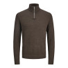 JACK & JONES Emil Strik Pullover - Mulch / Twist