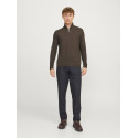 JACK & JONES Emil Strik Pullover - Mulch / Twist