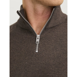 JACK & JONES Emil Strik Pullover - Mulch / Twist