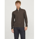 JACK & JONES Emil Strik Pullover - Mulch / Twist