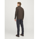 JACK & JONES Emil Strik Pullover - Mulch / Twist