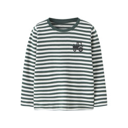 NAME IT MINI Villy L/S BLuse - Garden Topiary / Tractor