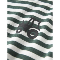 NAME IT MINI Villy L/S BLuse - Garden Topiary / Tractor