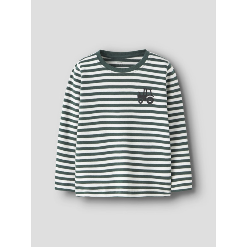 NAME IT MINI Villy L/S BLuse - Garden Topiary / Tractor