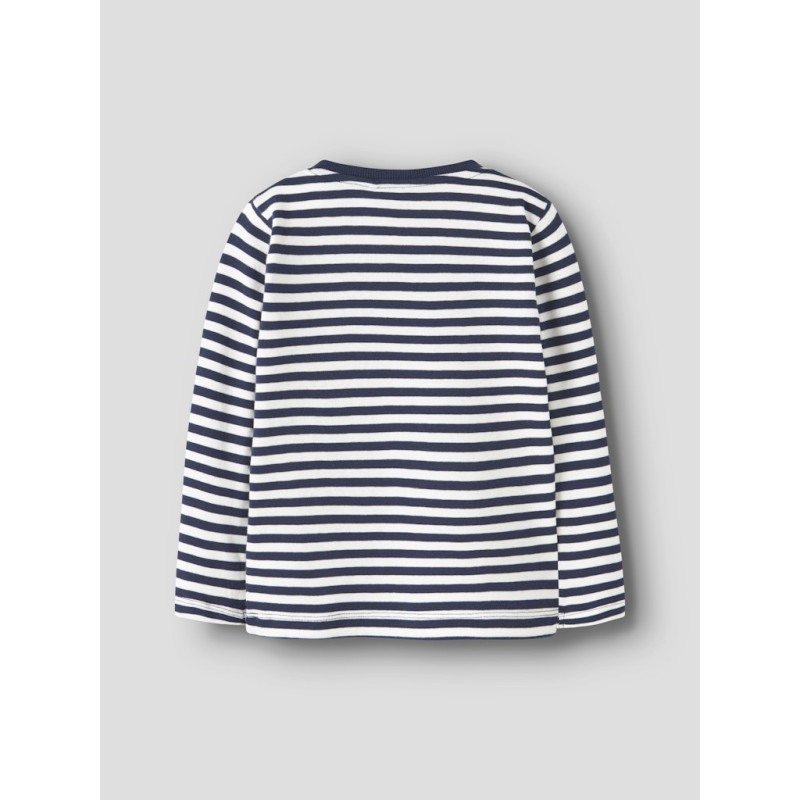 NAME IT MINI Villy L/S BLuse - Navy Blazer / Tractor