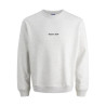 JACK & JONES Norrebro Broderet Sweatshirt - White Melange