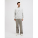 JACK & JONES Norrebro Broderet Sweatshirt - White Melange