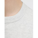 JACK & JONES Norrebro Broderet Sweatshirt - White Melange