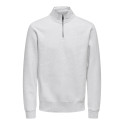 ONLY & SONS Ceres Sweatshirt - Super Light Grey Melange